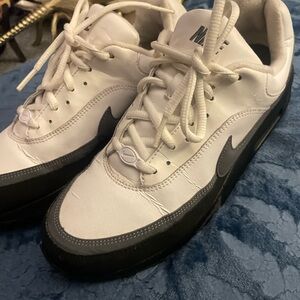 Nike White and Gray Sneakers